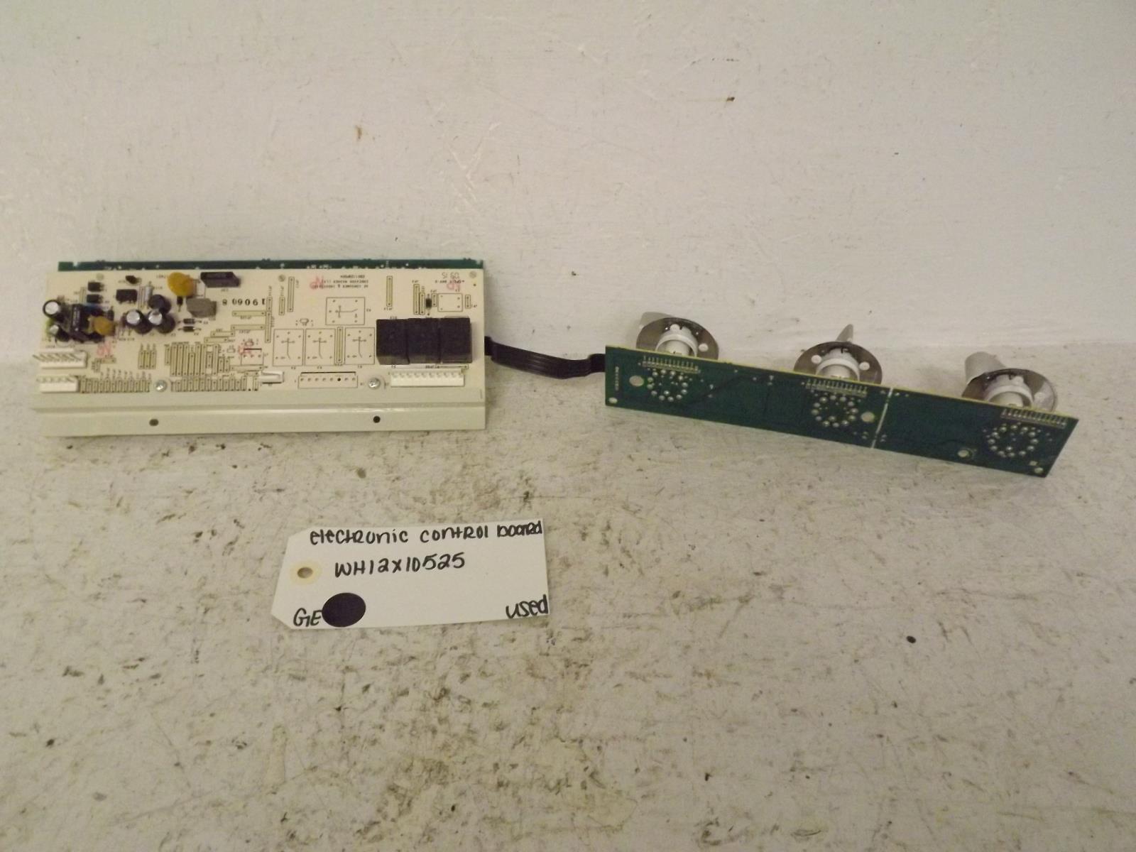GE Washer WH12X10525 Electronic Control Board Used GE Washer WH12X10525 Electronic Control Board Used